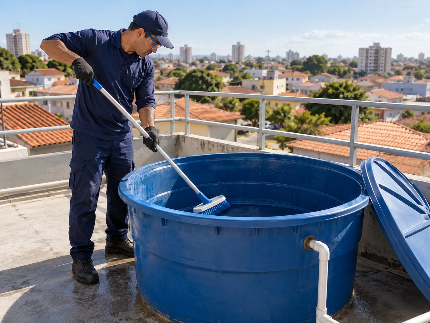 Limpeza de Caixa d'Água em Natal‑RN