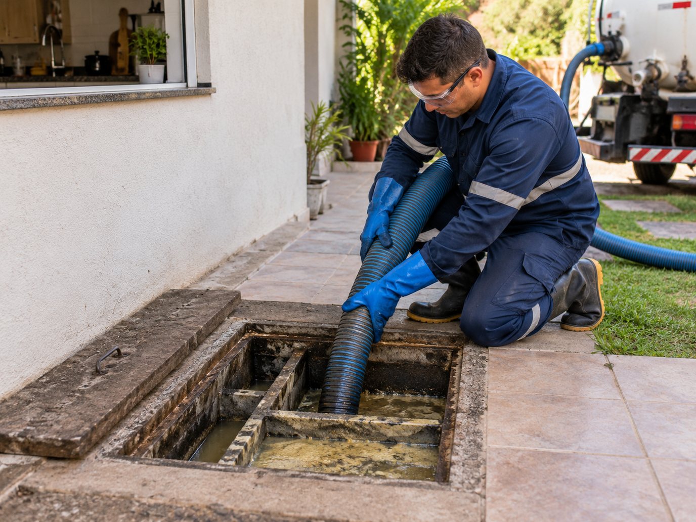 Limpeza de Caixa de Gordura em Natal‑RN