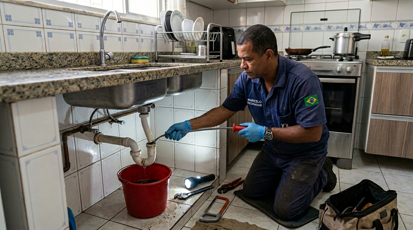 Limpeza de Canos com Equipamento em Natal‑RN