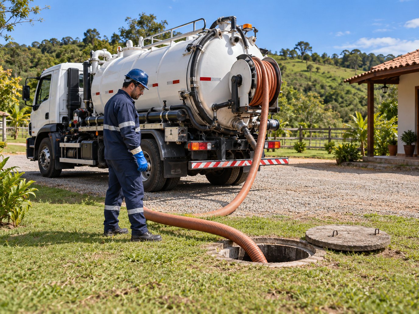 Sucção de Resíduos em Natal‑RN